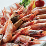 Креветки отварные Boiled shrimps